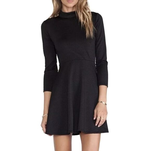 Free People High Neck Skater Dress size M - Picture 1 of 10